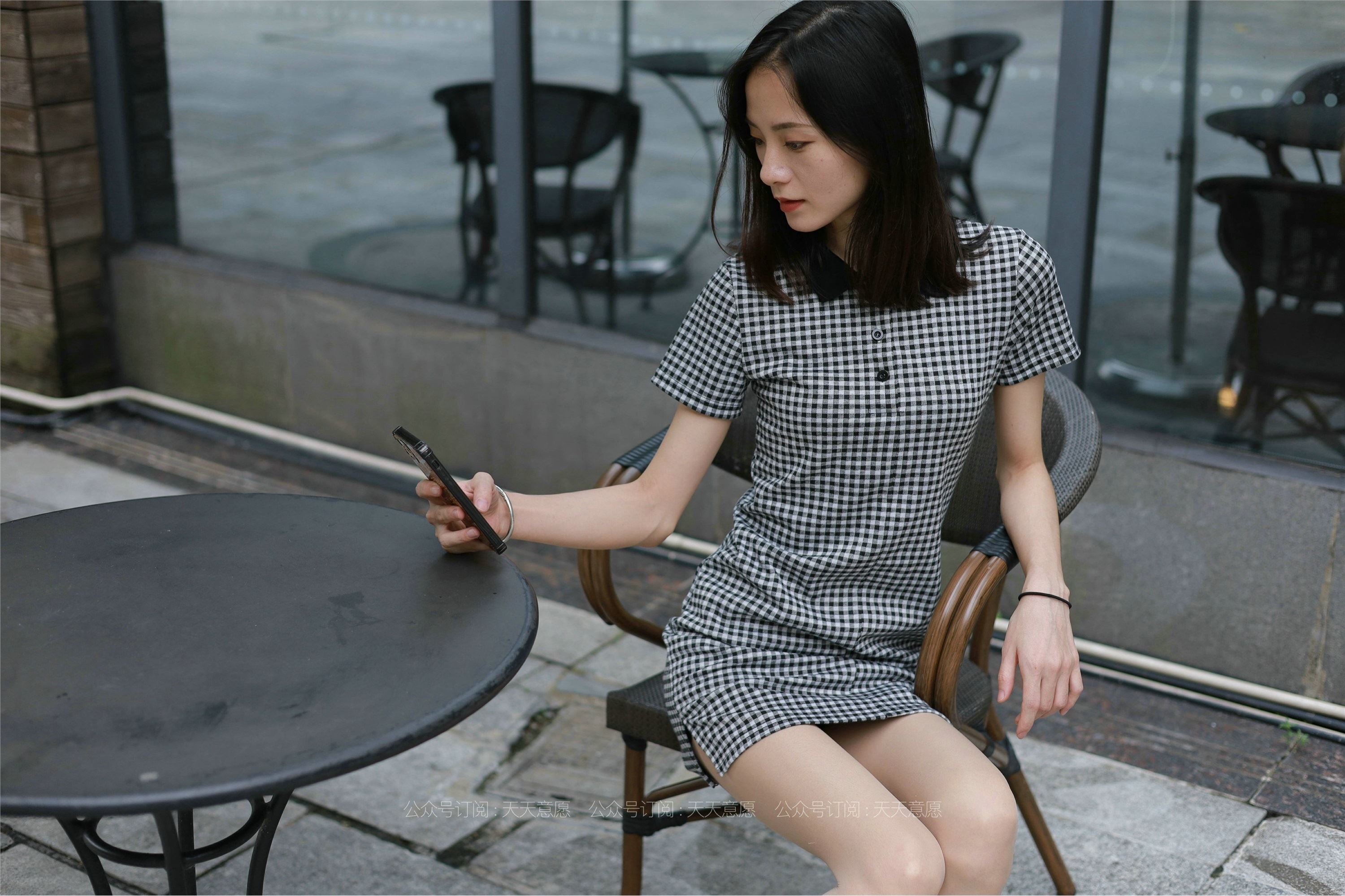 IESS异思趣向  2021.07.22 丝享家867：小六《格子连衣裙》